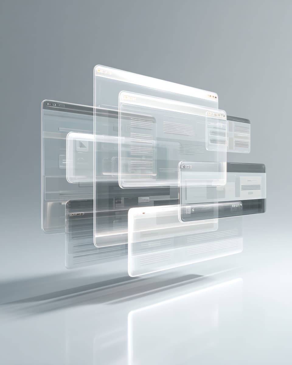 美国本土企业可信赖服务图标，网站开发与 SEO 优化相关信任图标